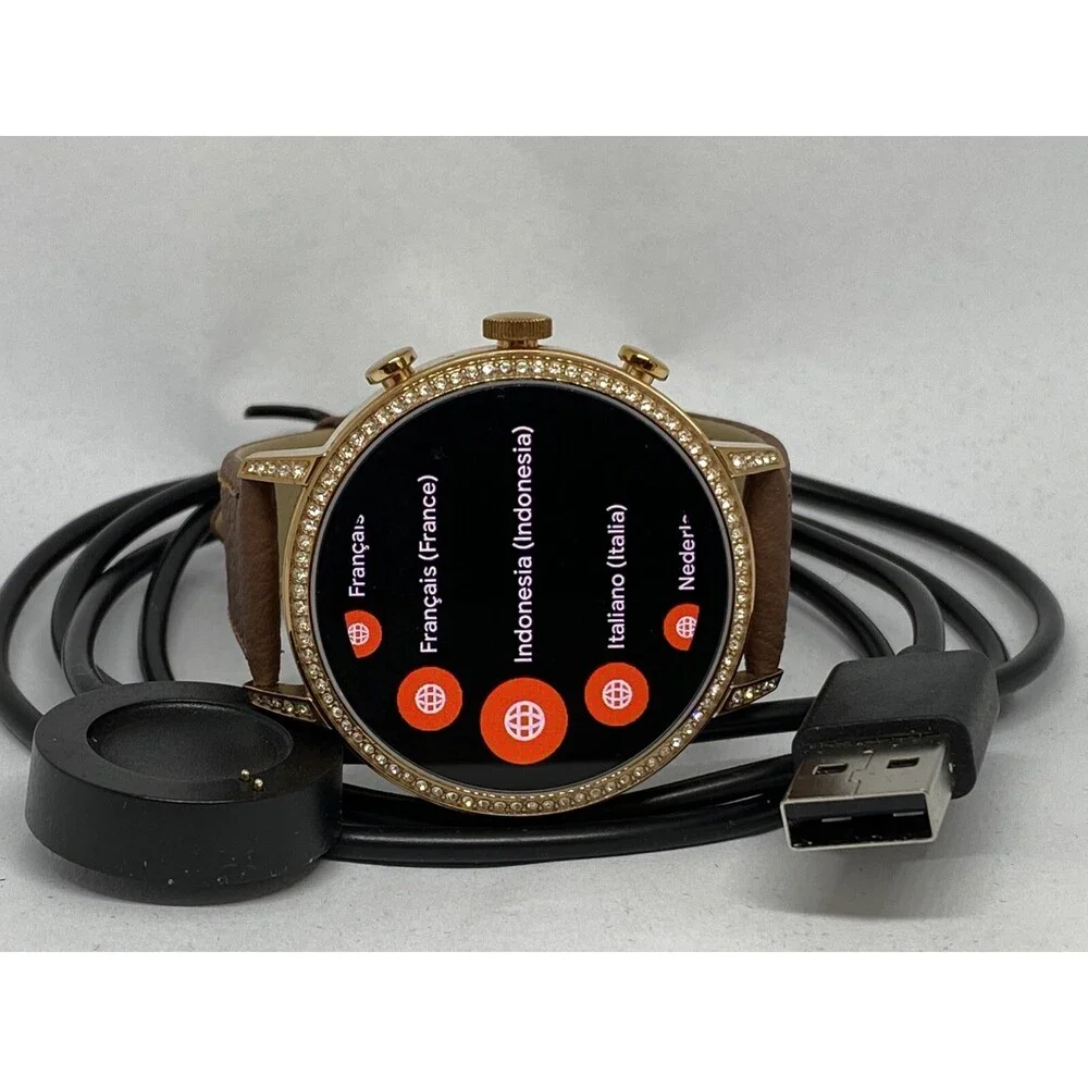 Fossil Gen 4 Authentic Digital Dial Smart Watch Custom Band FTW6015 LT299